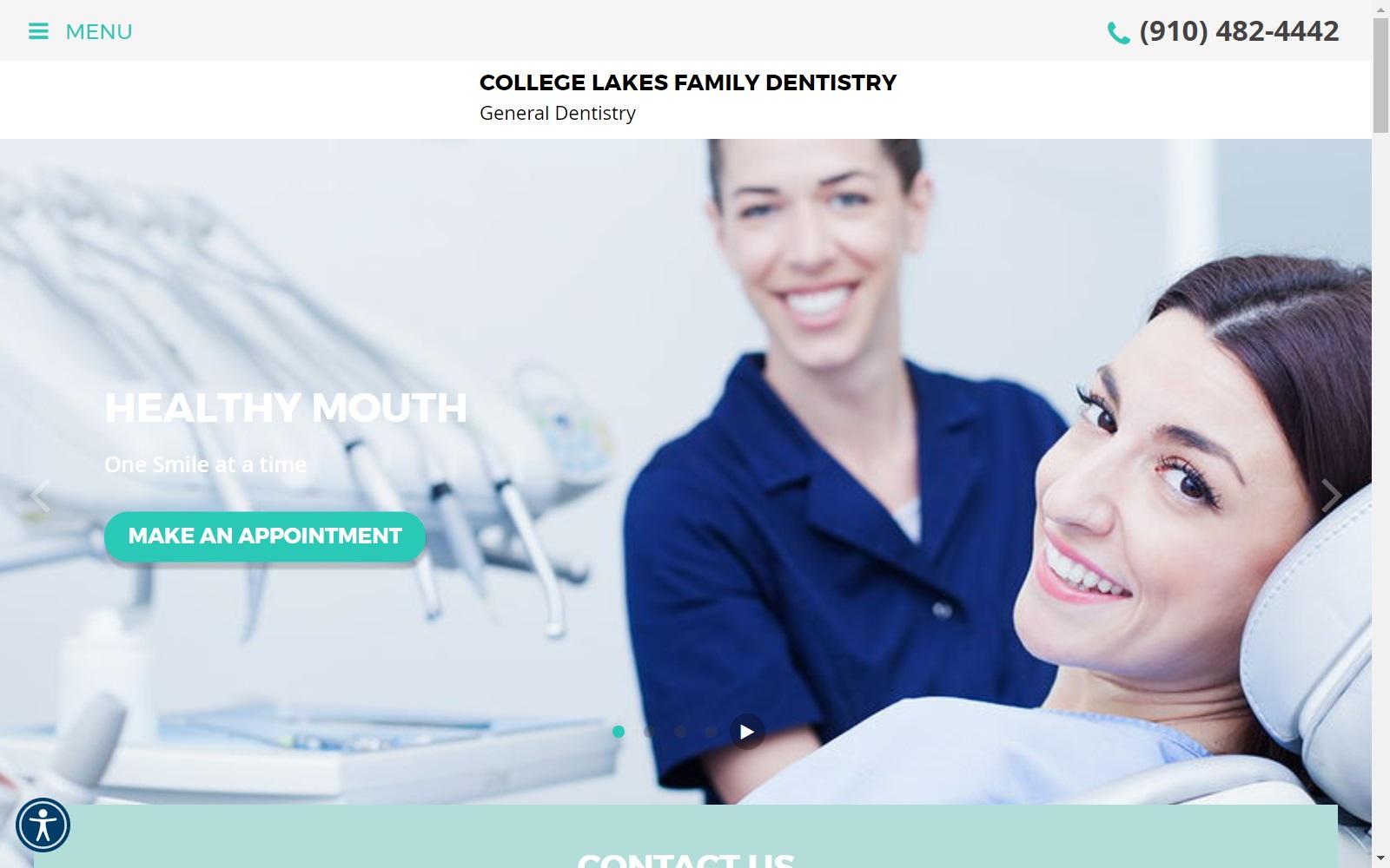 College Lakes Family Dentistry screenshot