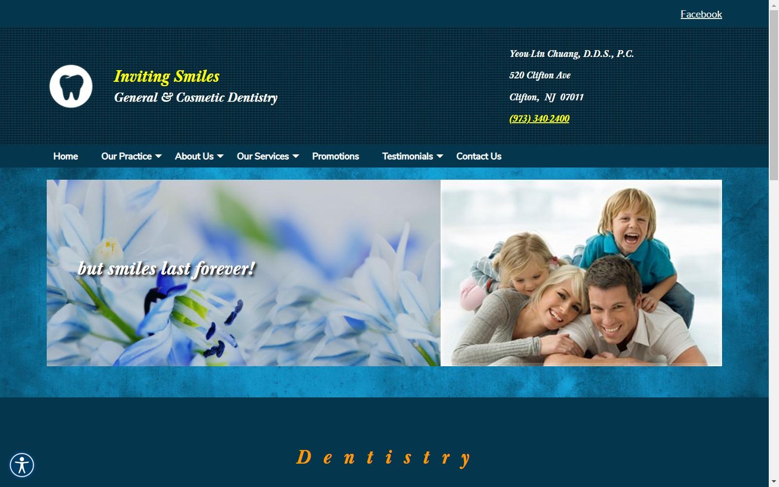 Chuang, Yeou-Lin, DDS - Inviting Smiles screenshot