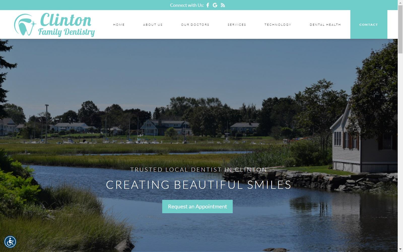 Clinton Family Dentistry screenshot