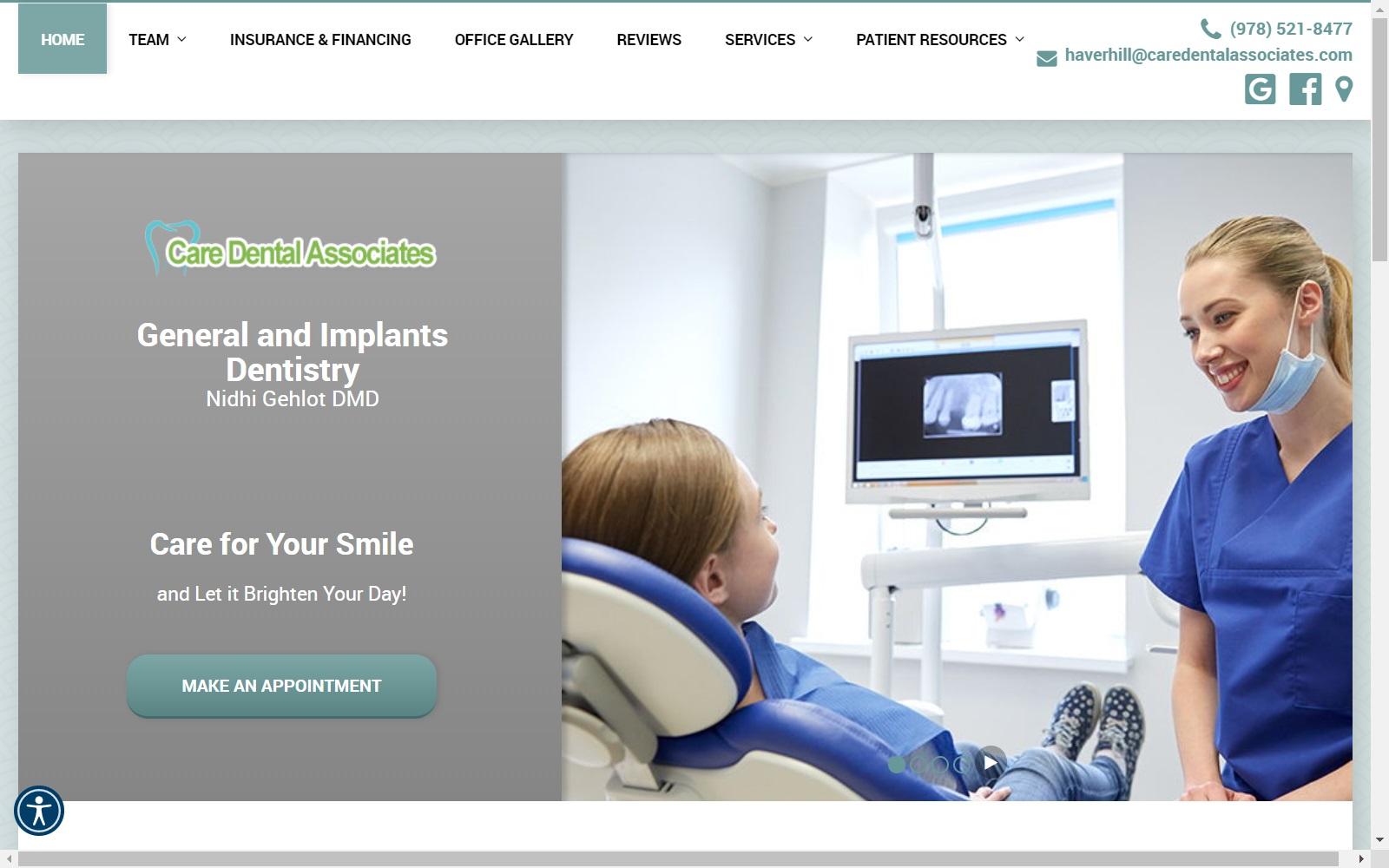 Care Dental Associates screenshot