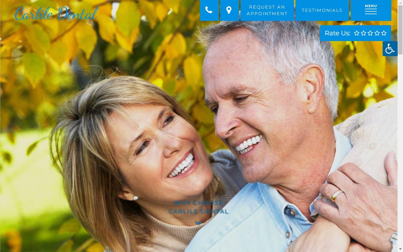 Carlile Dental screenshot