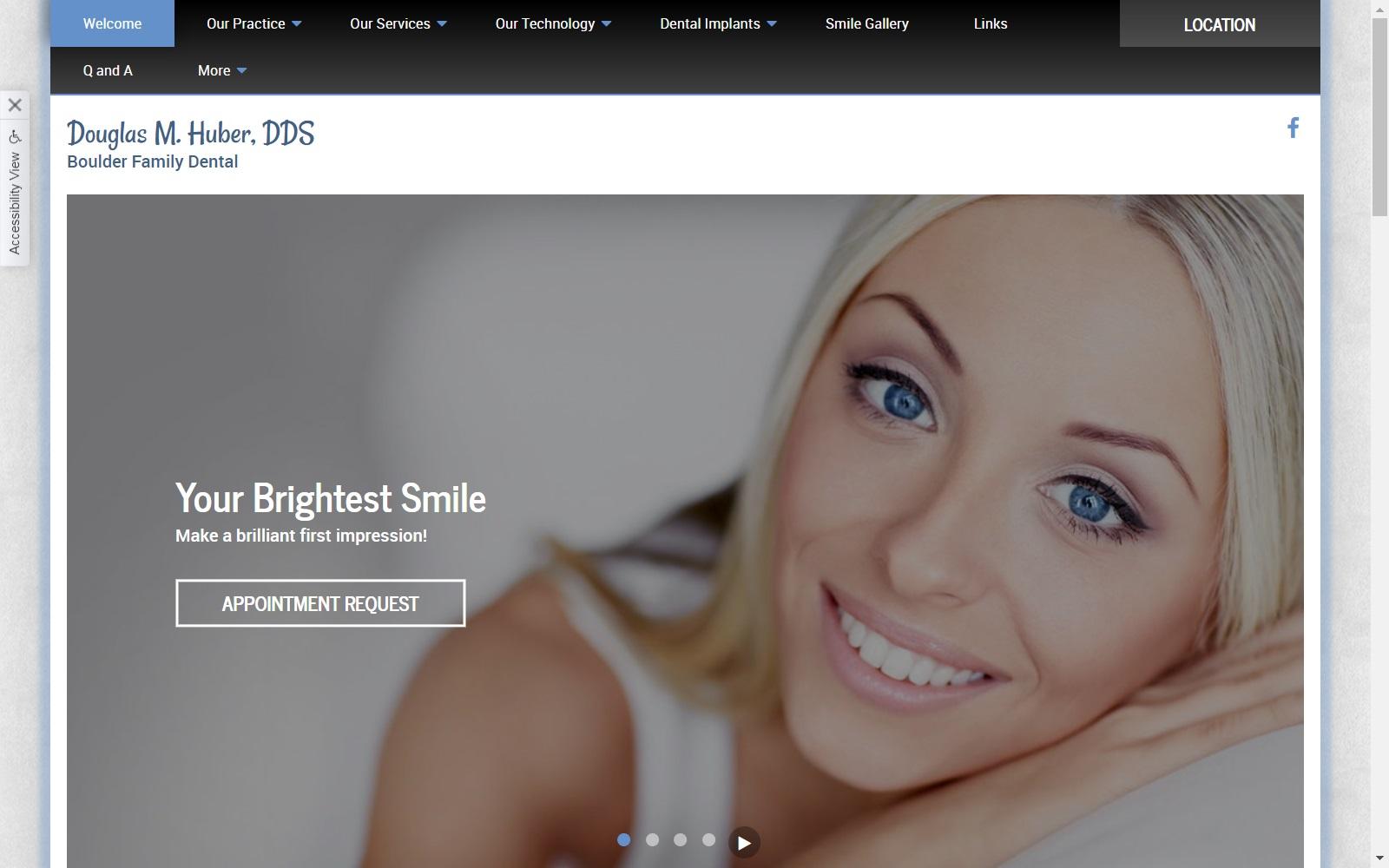 Boulder Family Dental screenshot