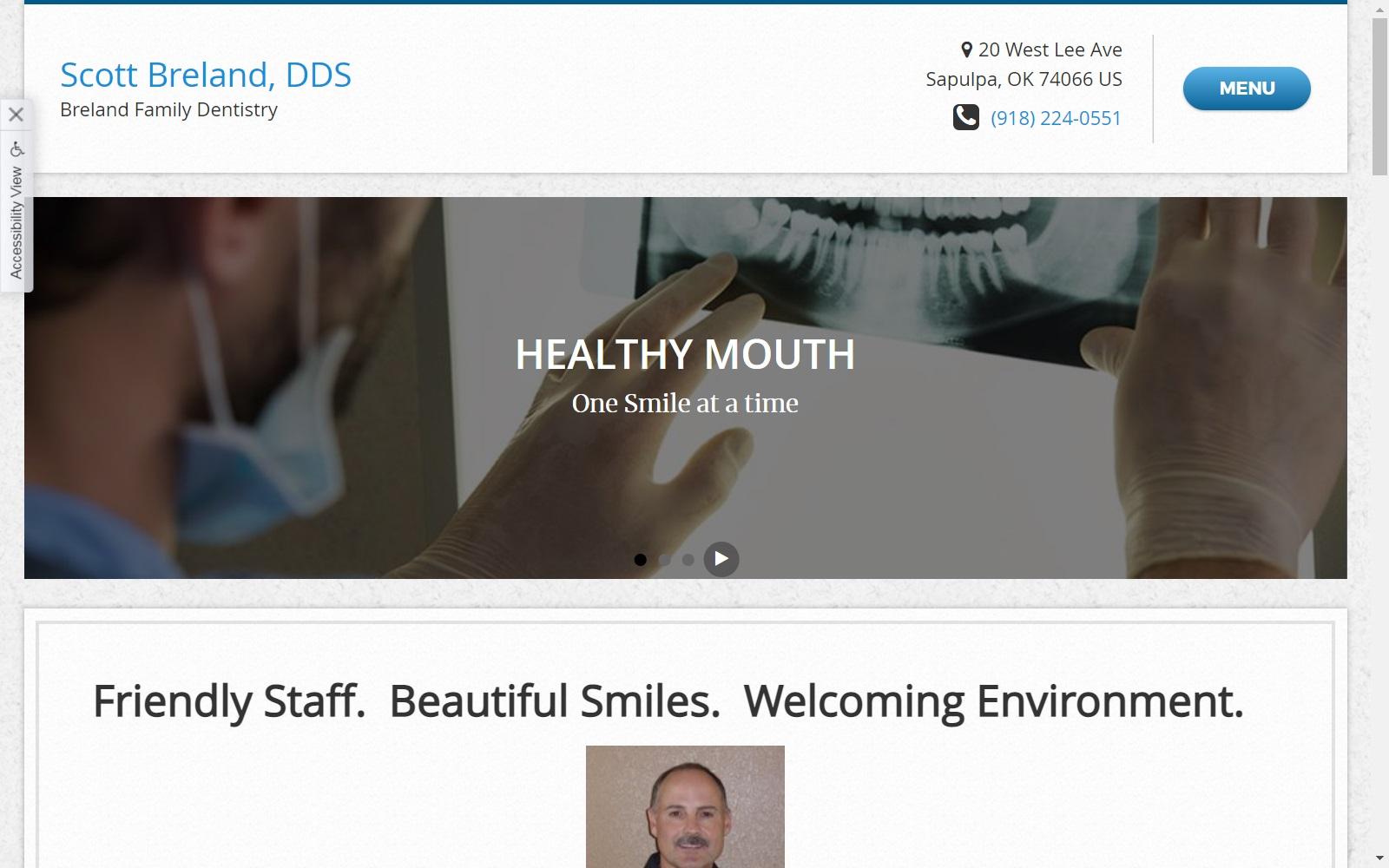 Breland Family Dentistry screenshot