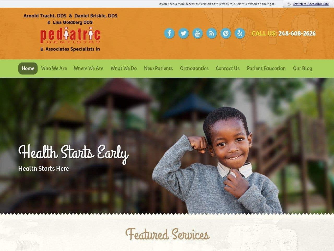 Arnold Tracht Dentist screenshot