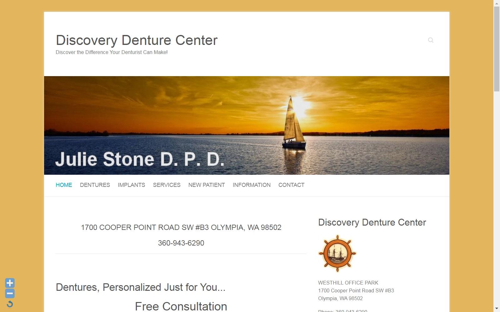 Discovery Denture Center screenshot