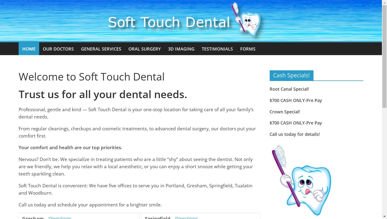 Soft Touch Dental screenshot