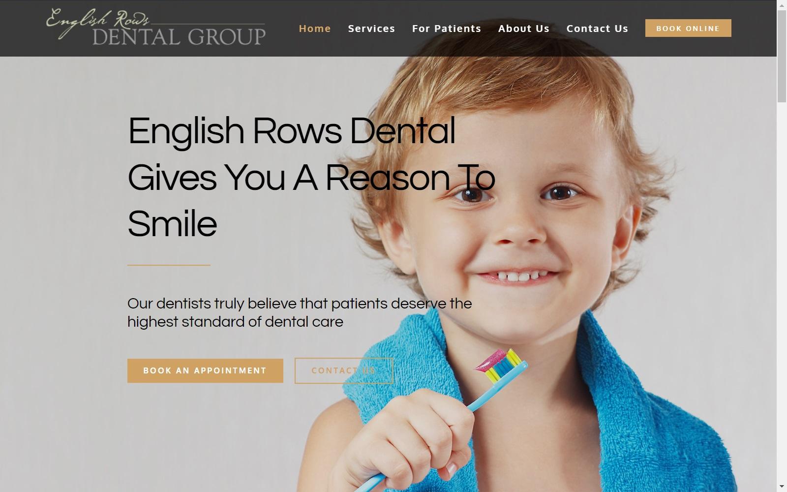 English Rows Dental Group screenshot