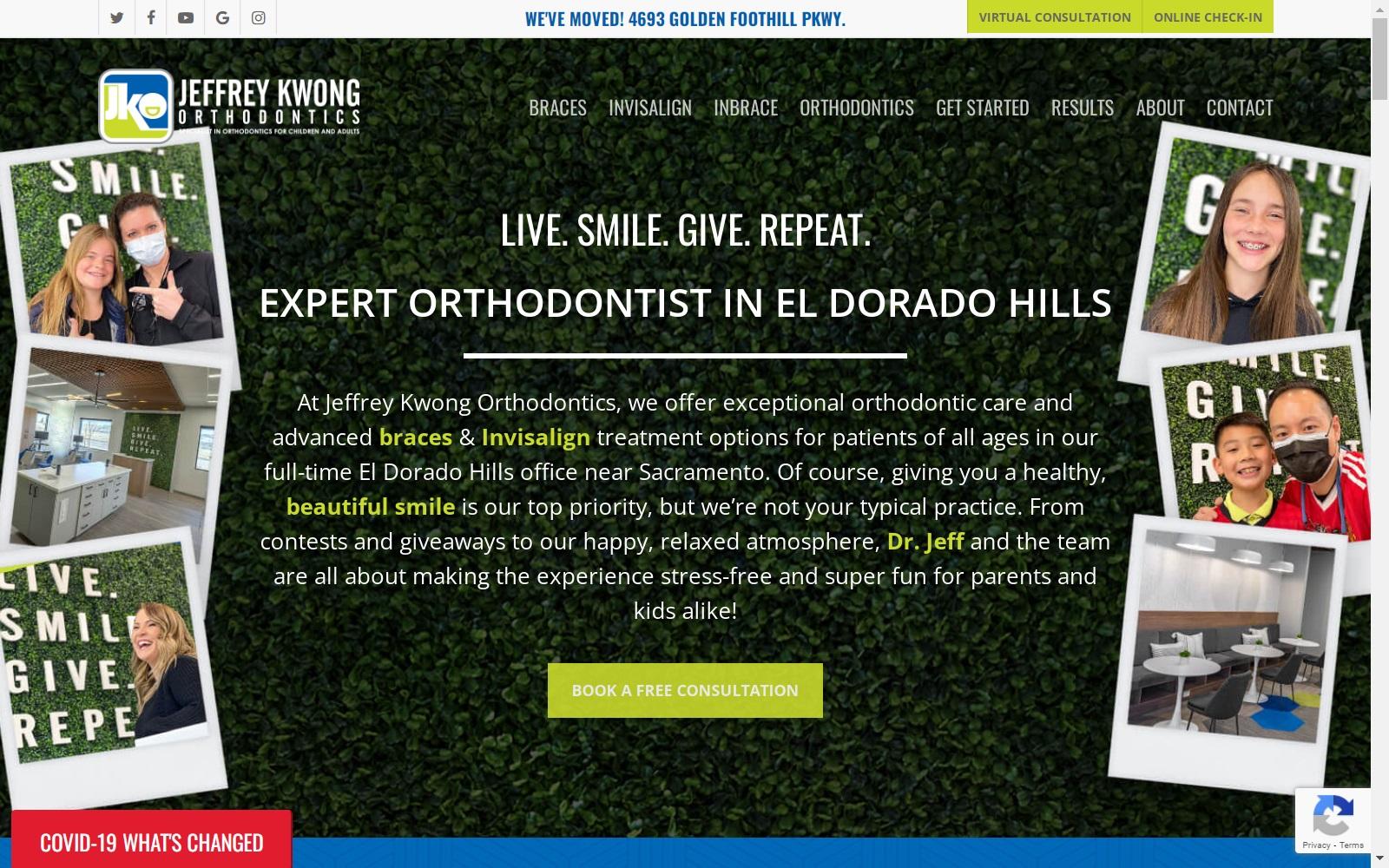Jeffrey Kwong Orthodontics