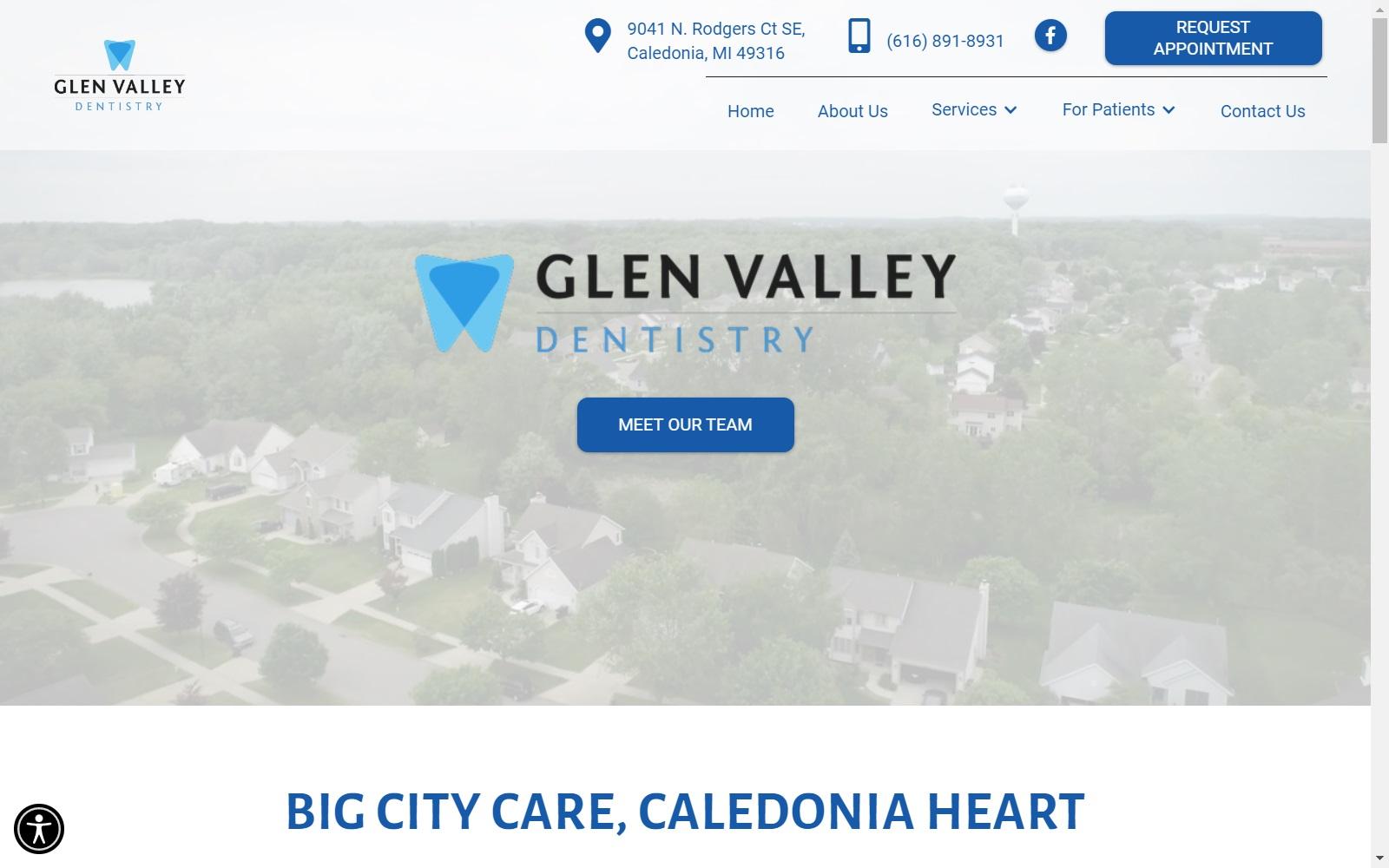 Glen Valley Dentistry screenshot