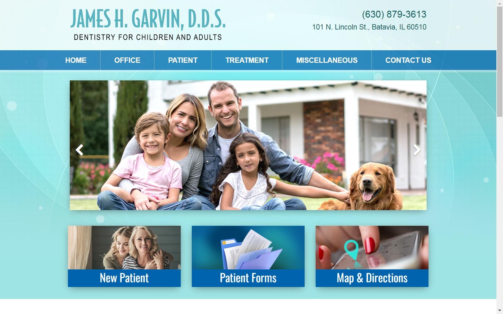 James H Garvin Ltd screenshot