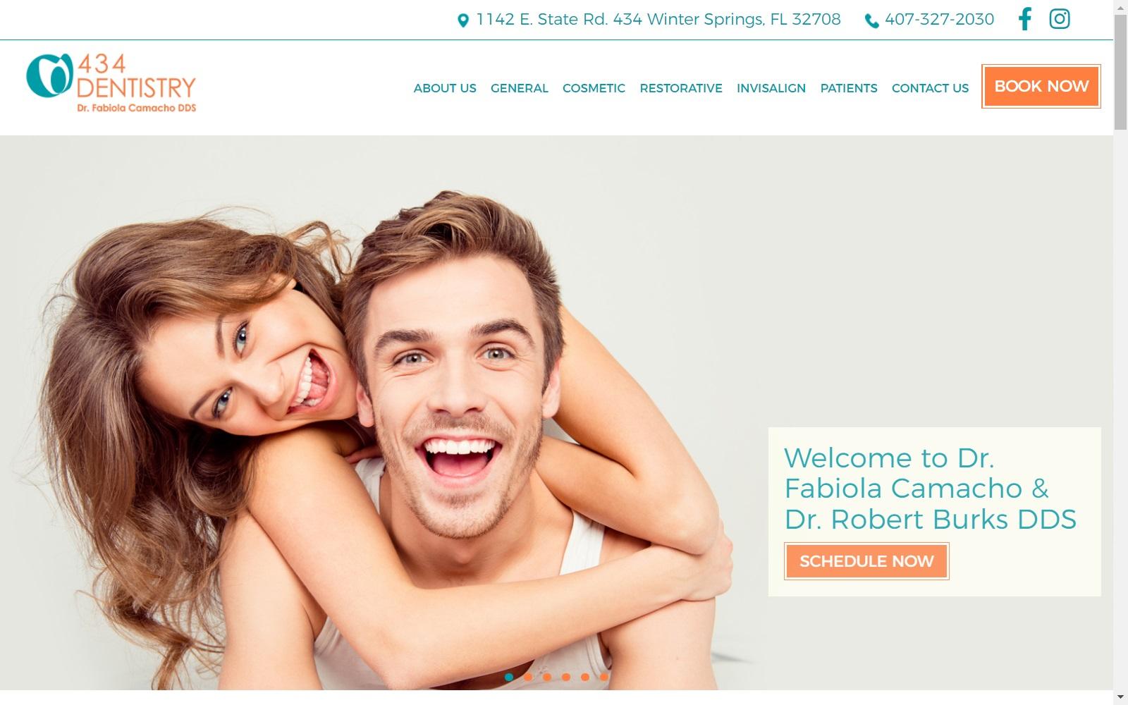 434 Dentistry - Dr. Fabiola Camacho DDS
