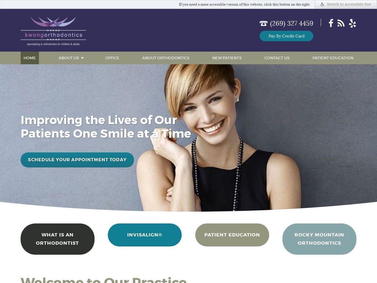 Kwong Orthodontics PC screenshot
