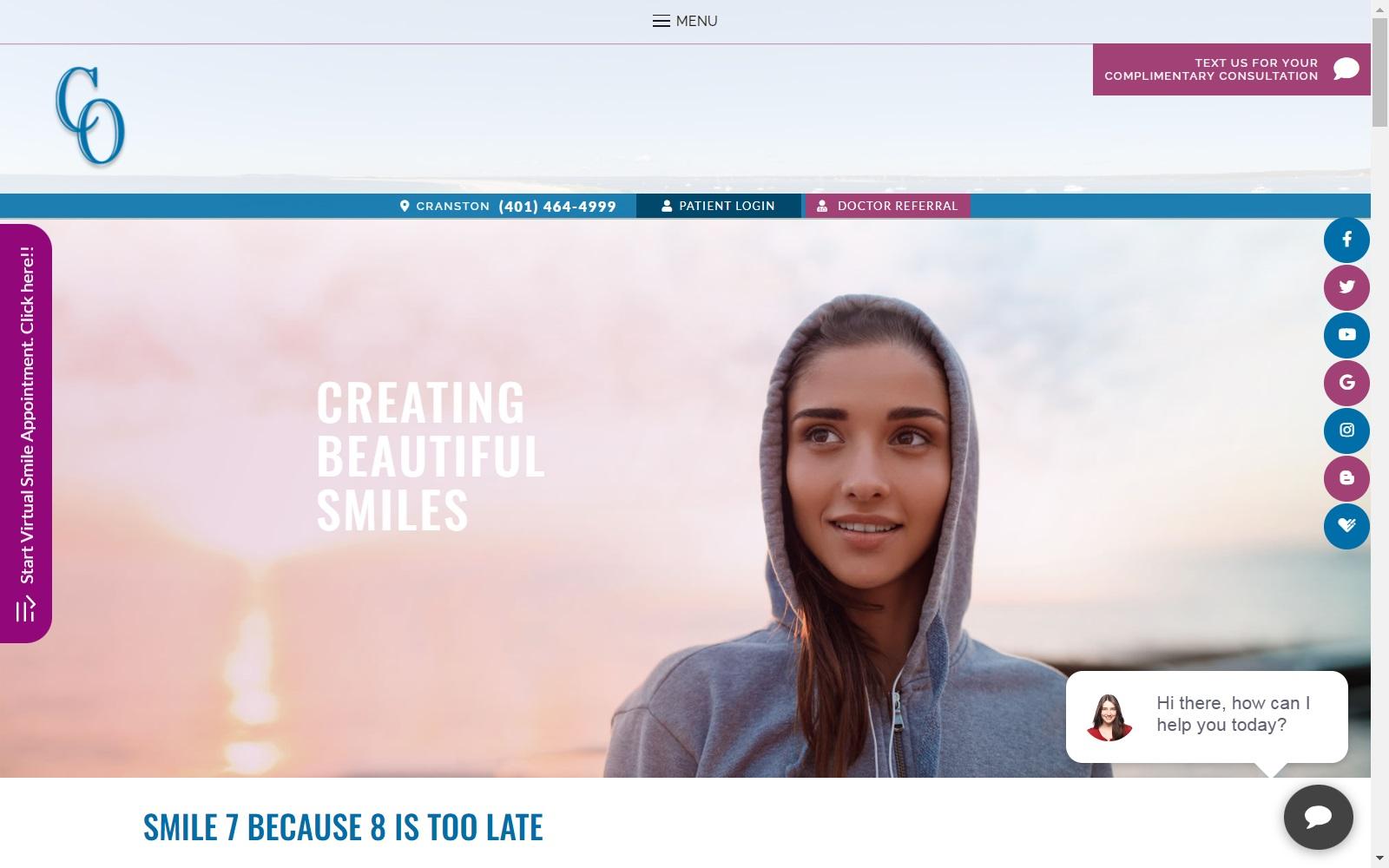 Cranston Orthodontics screenshot