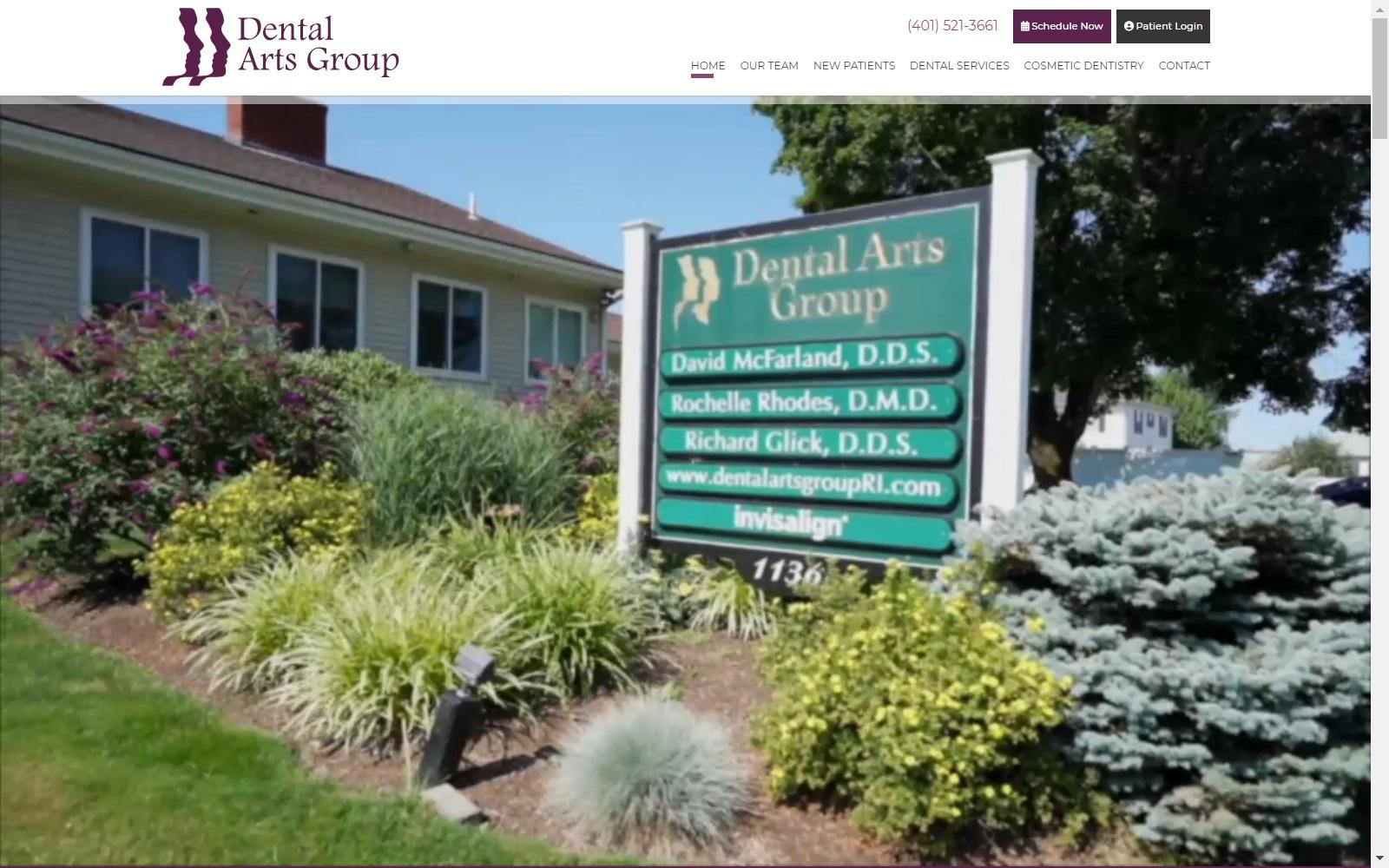 Dental Arts Group screenshot
