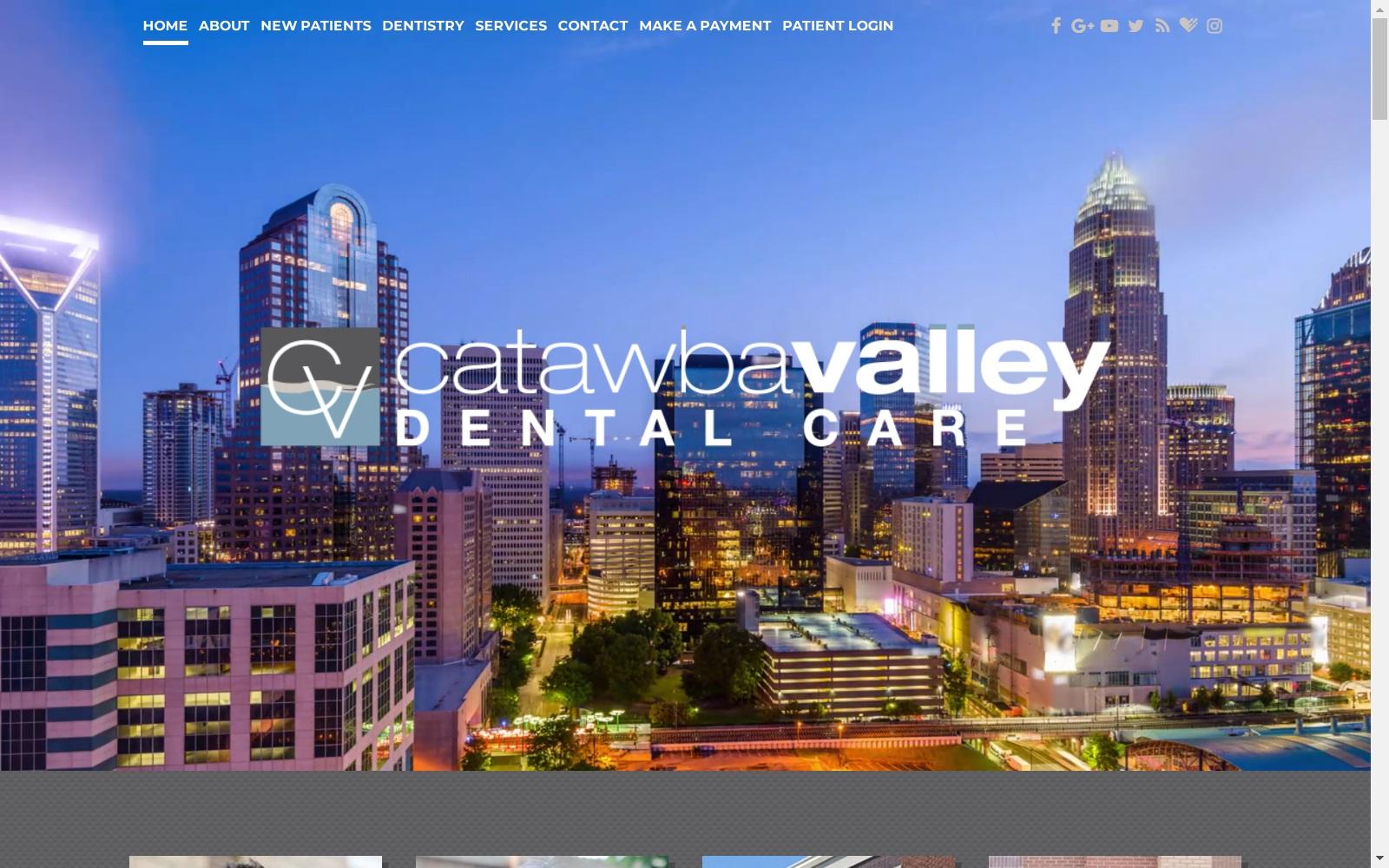 Catawba Valley Dental Care screenshot