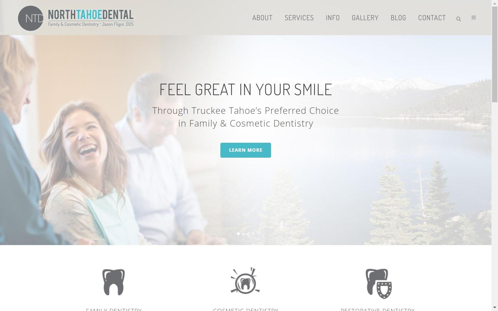 North Tahoe Dental (formerly Donner Trail Dental) screenshot