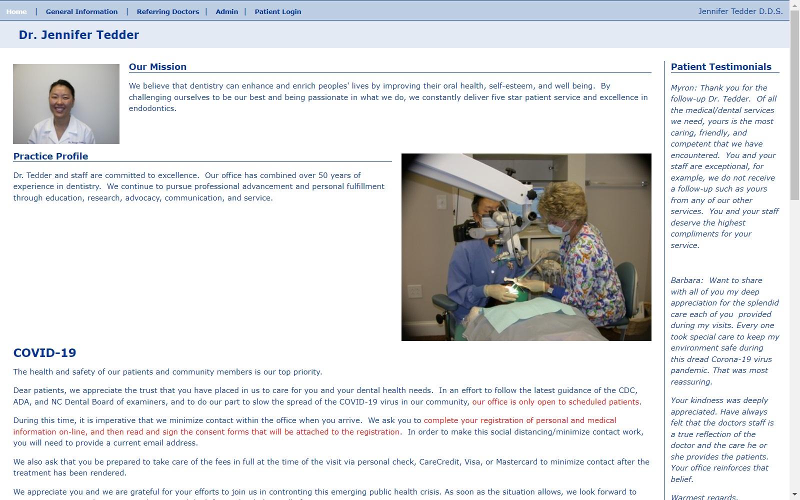 Dr. Jennifer Tedder screenshot