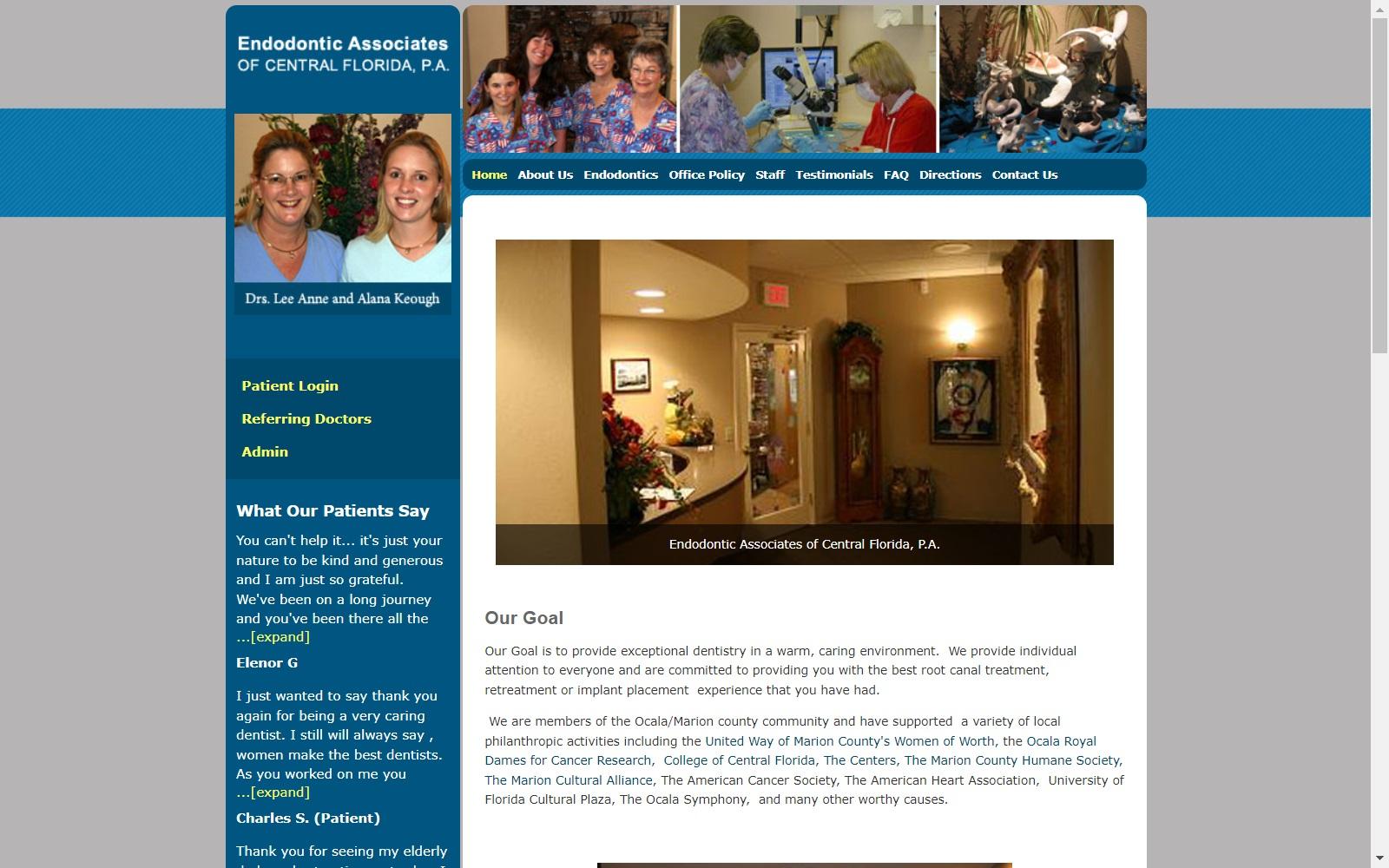 Endodontic Associates of Central Florida PA screenshot