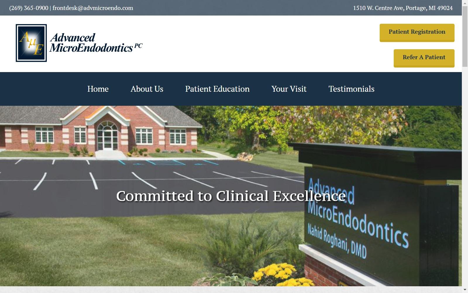 Advanced MicroEndodontics P.C. screenshot