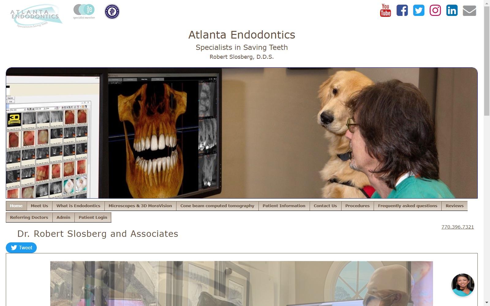 Atlanta Endodontics screenshot
