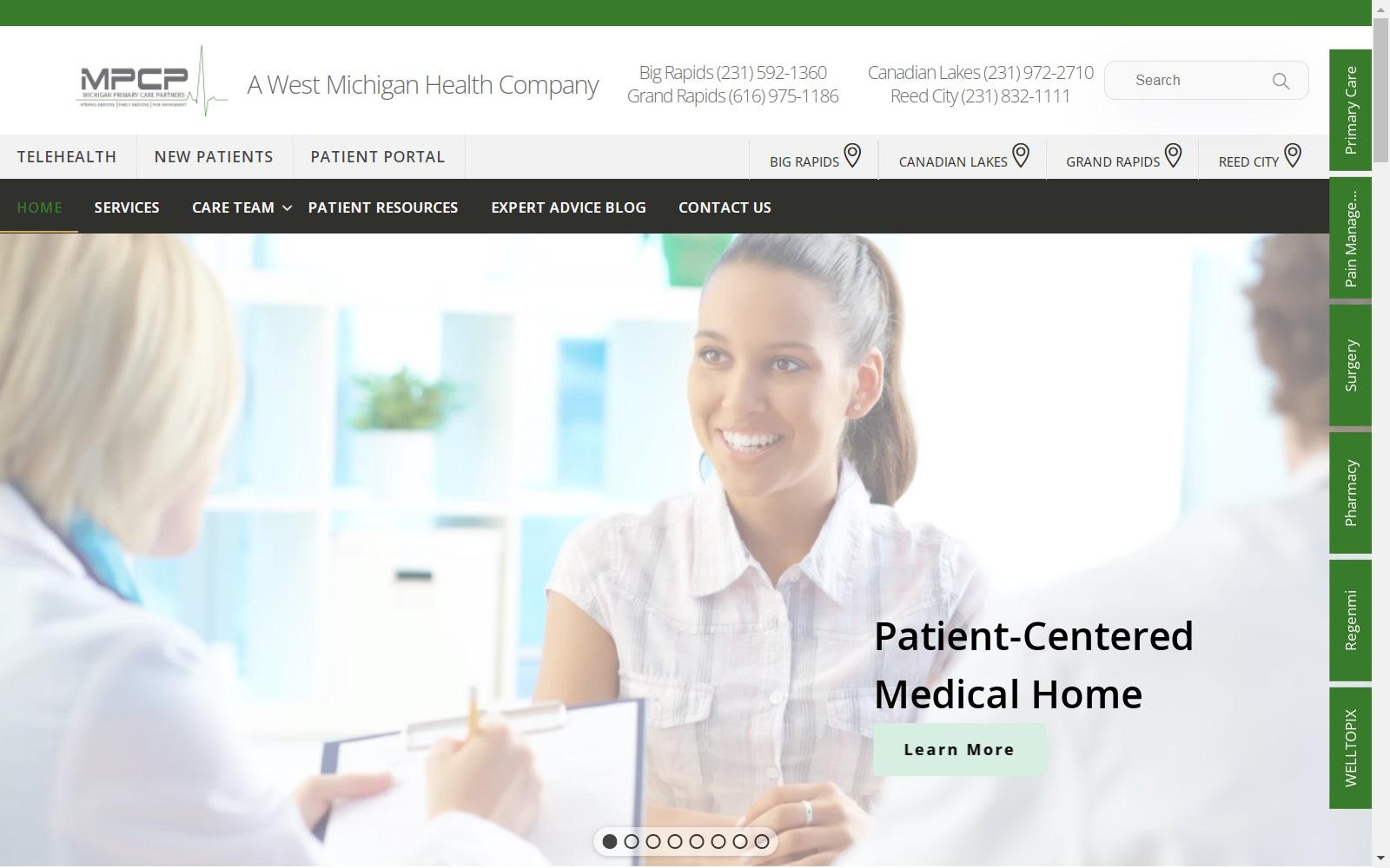 Michigan Primary Care Partners screenshot