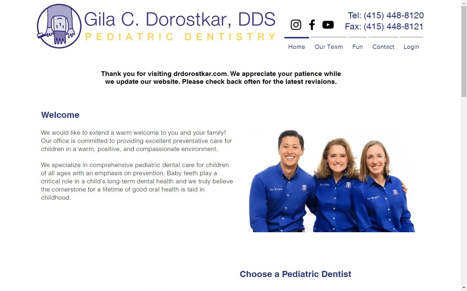 Gila C. Dorostkar Pediatric Dentistry