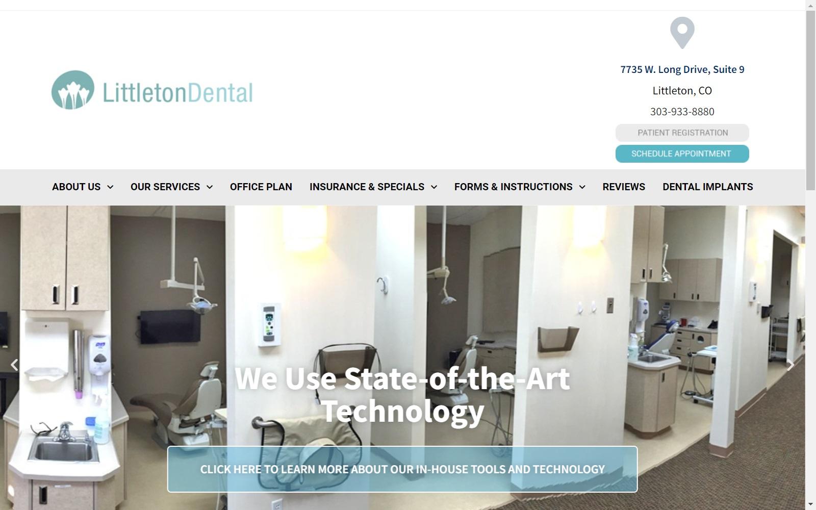 Littleton Dental screenshot