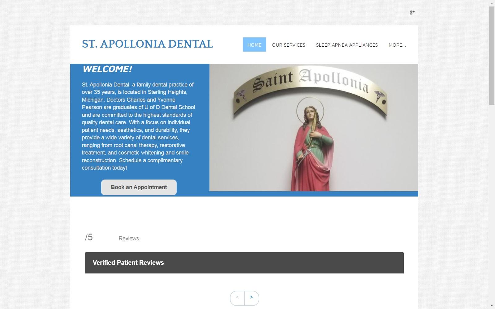 St Apollonia Dental screenshot