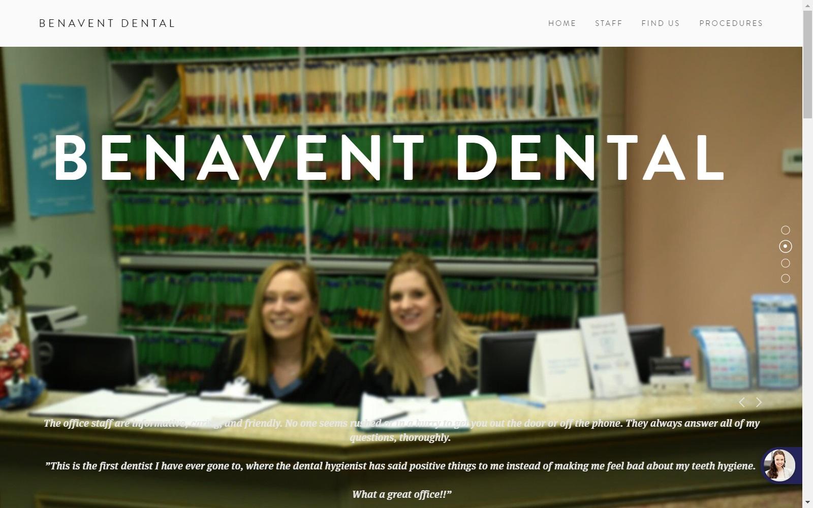 H. Herbert Benavent DDS screenshot