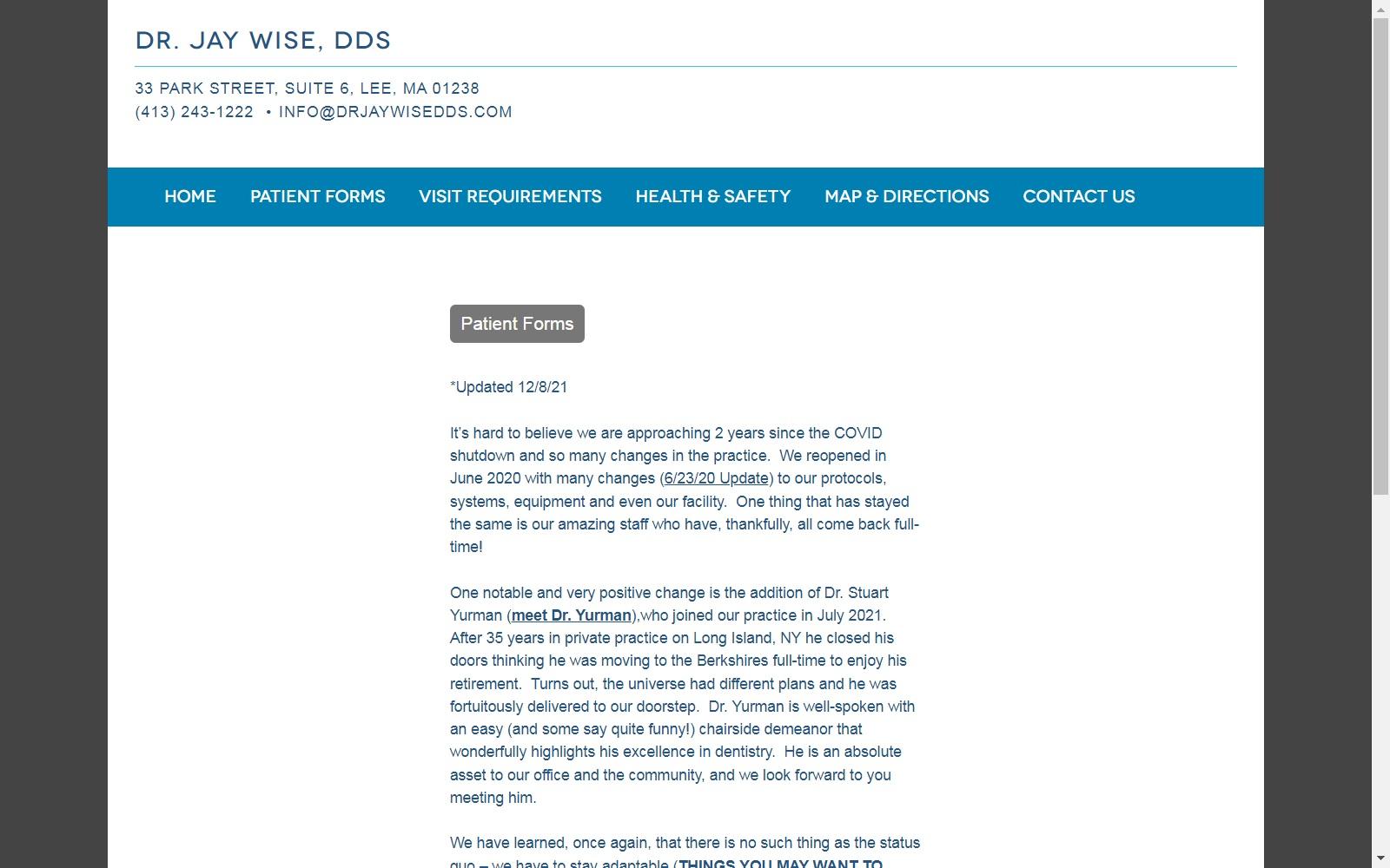 Dr. Jay Wise DDS