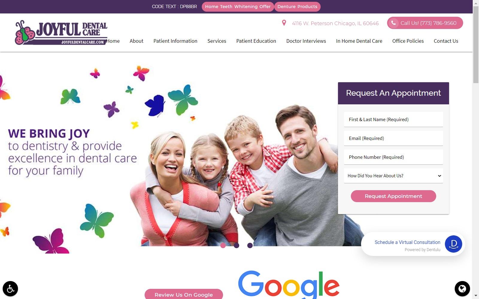 Joyful Dental Care screenshot
