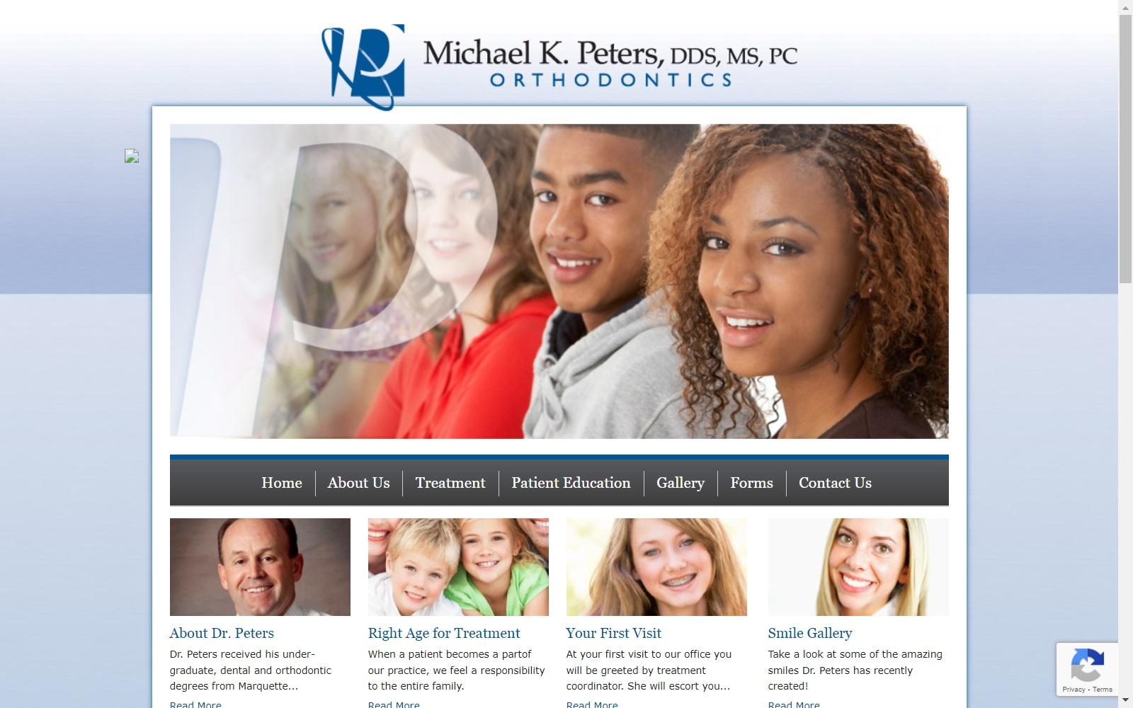 Dr. Michael K. Peters DDS screenshot