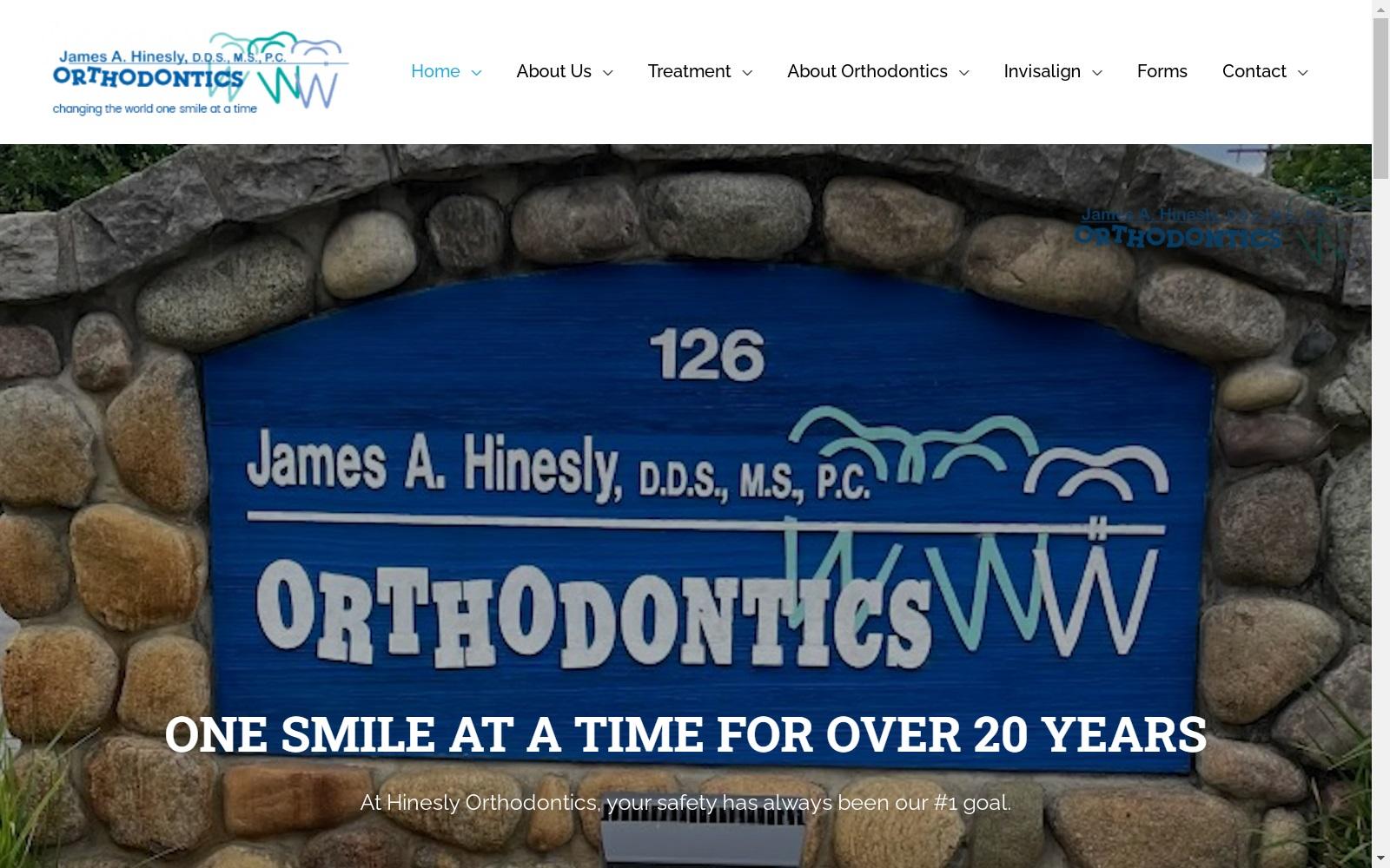 Dr. James A. Hinesly DDS screenshot