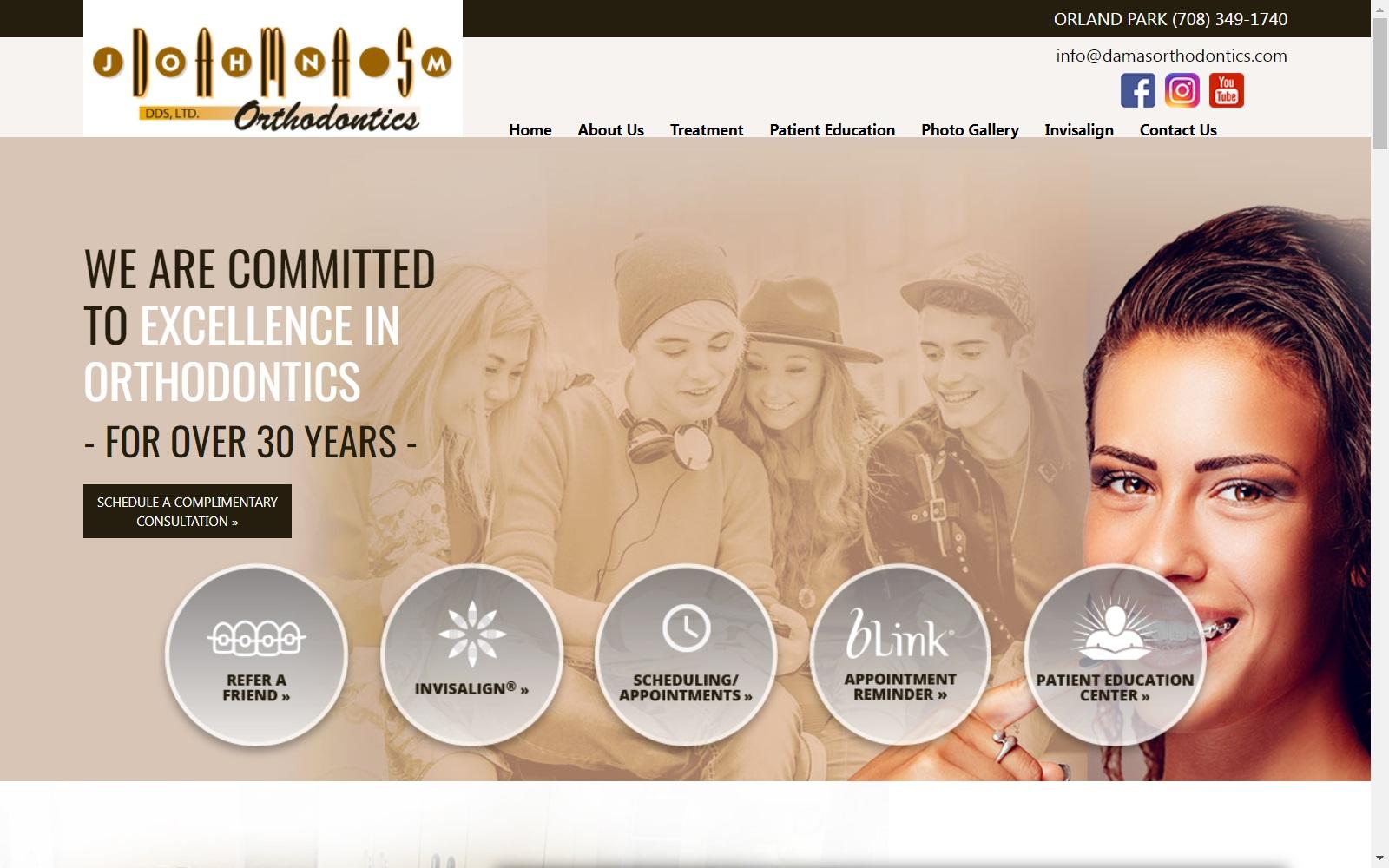John M Damas Ltd screenshot