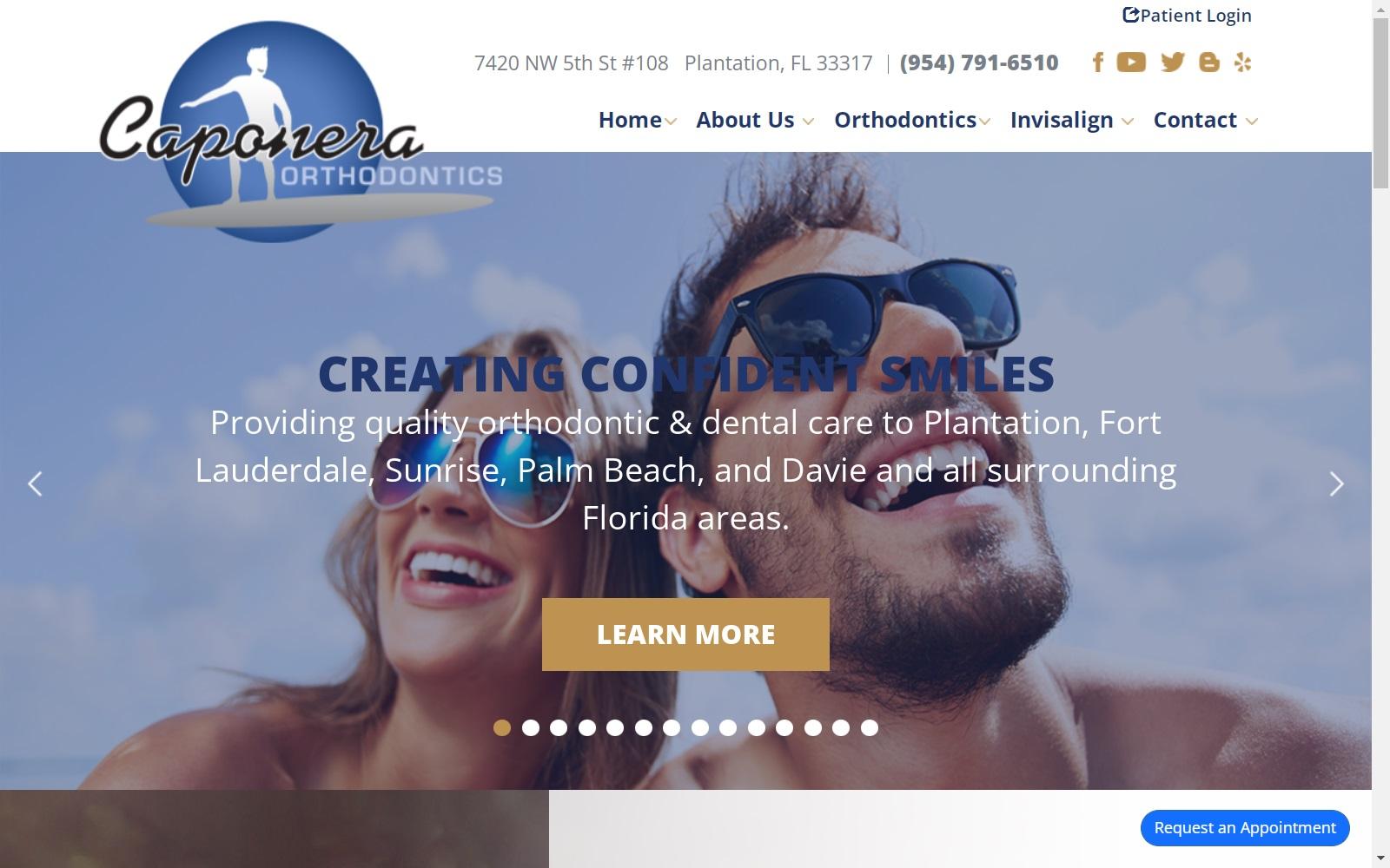 Caponera Orthodontics screenshot