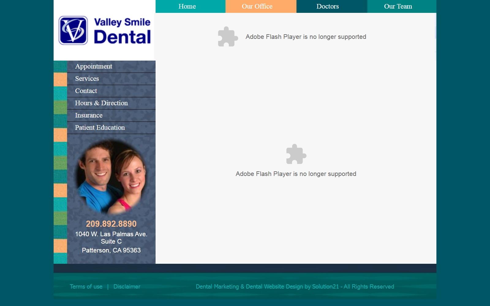 Valley Smile Dental screenshot