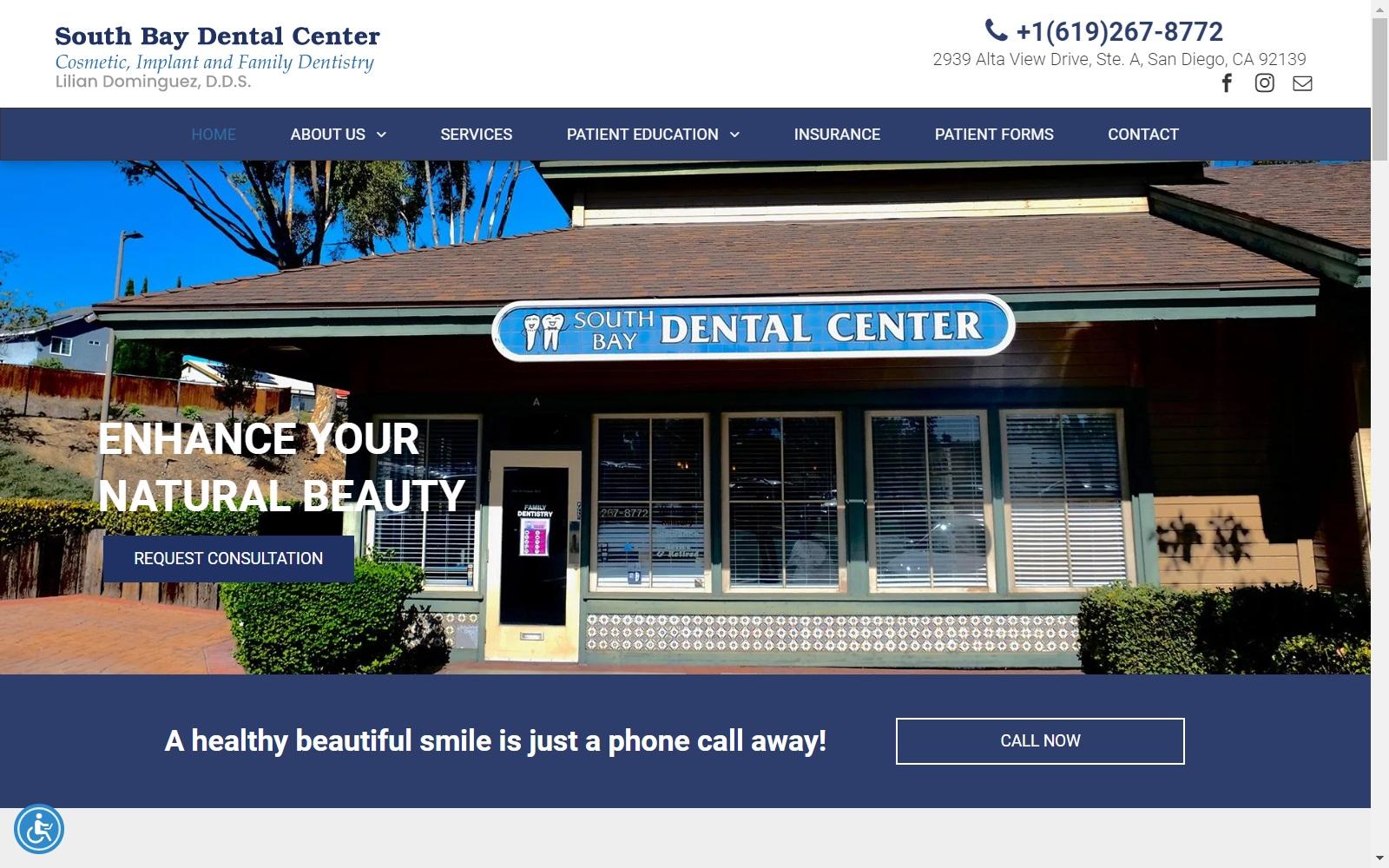 Dr. Lilian Z. Dominguez DDS screenshot
