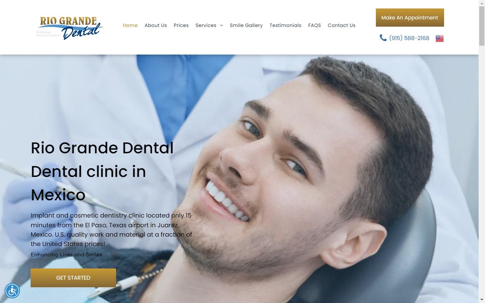 Rio Grande Dental screenshot