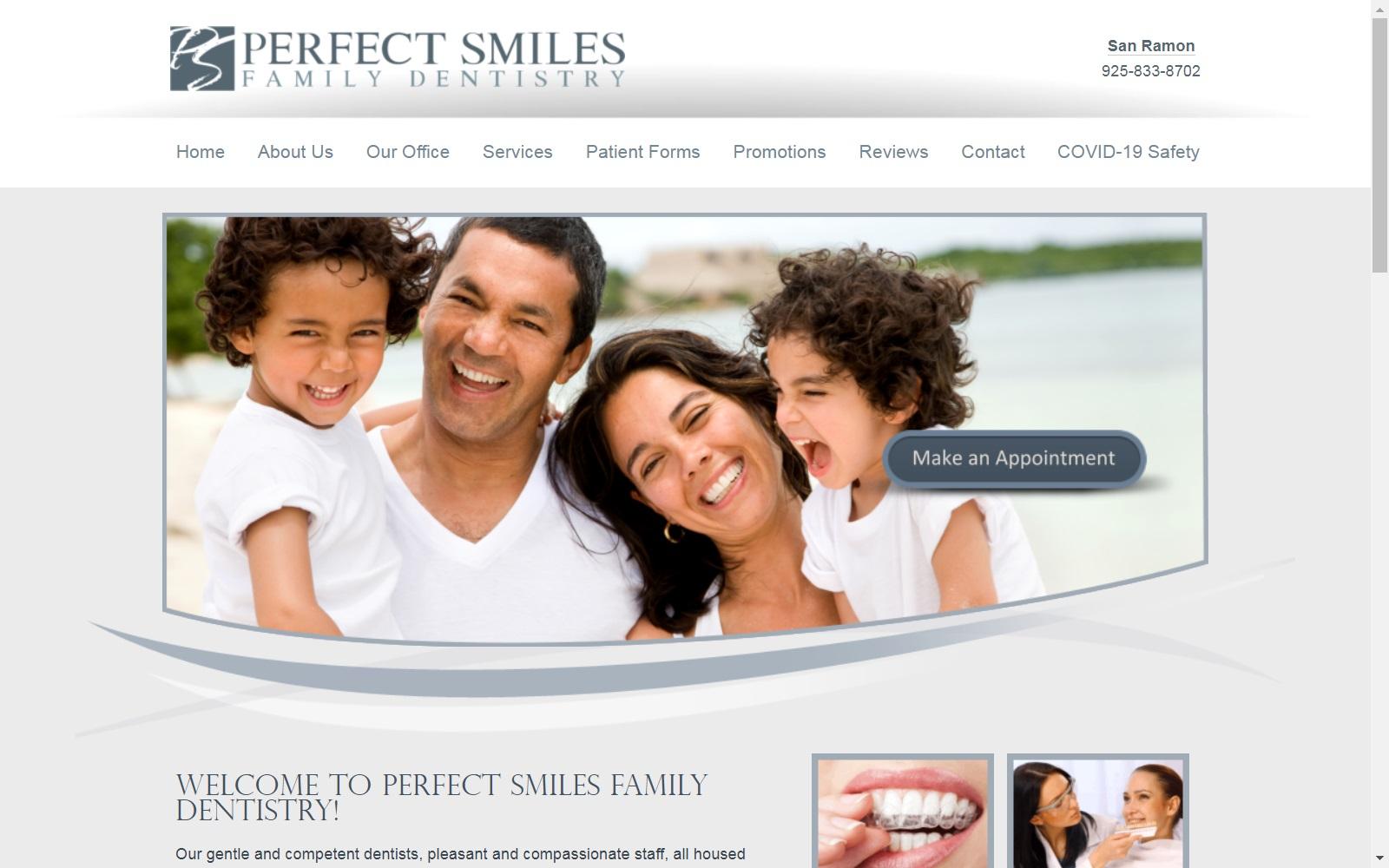 Perfect Smiles Family Dentistry screenshot