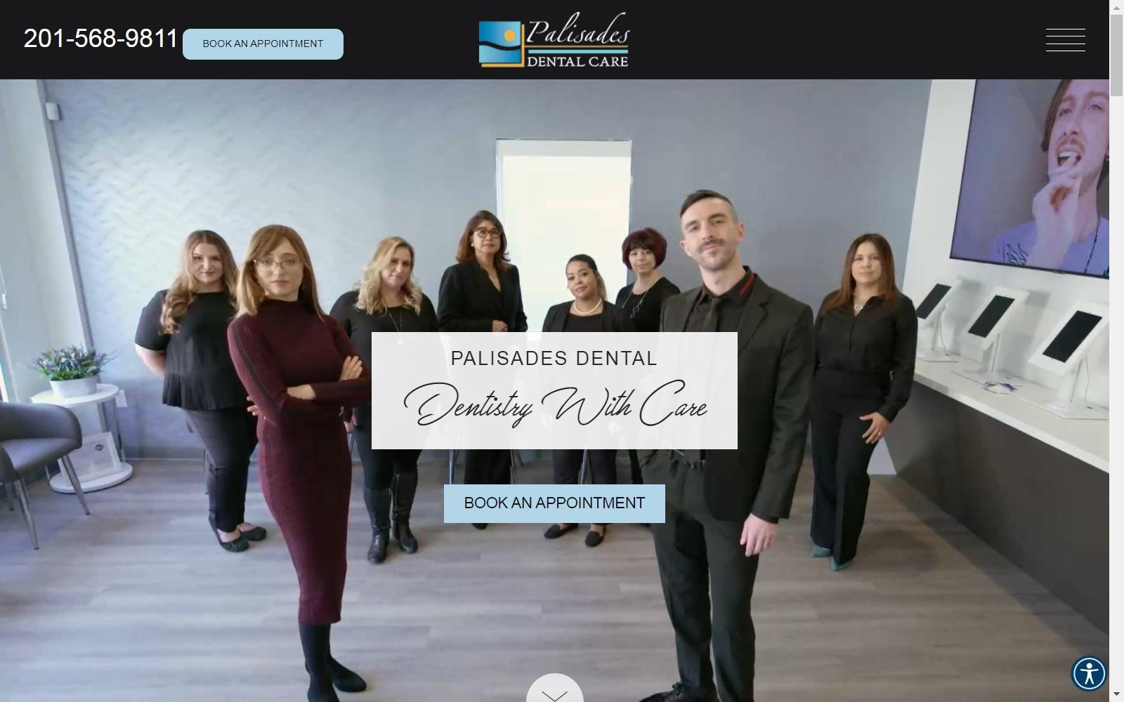Palisades Dental Care screenshot
