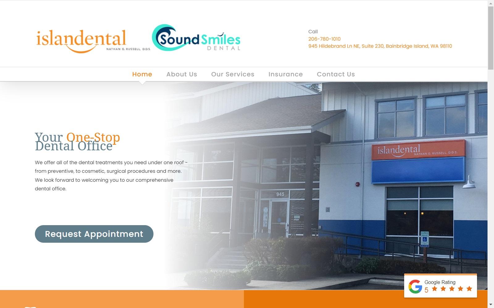 Island Dental screenshot
