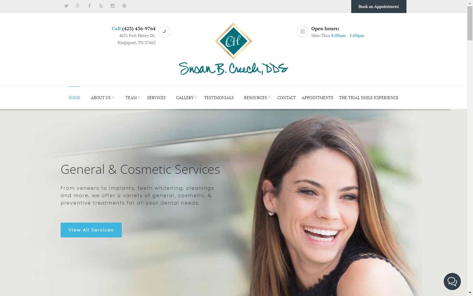 Colonial Heights Dental Group screenshot