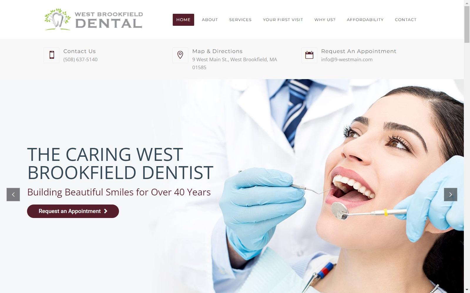 9 West Main Dental screenshot