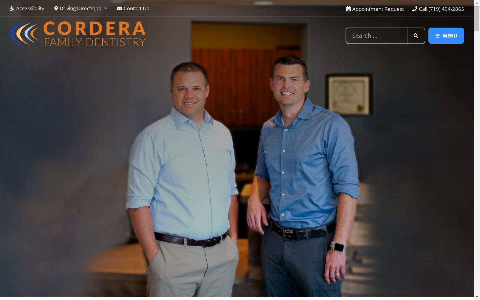 Cordera Family Dentistry screenshot