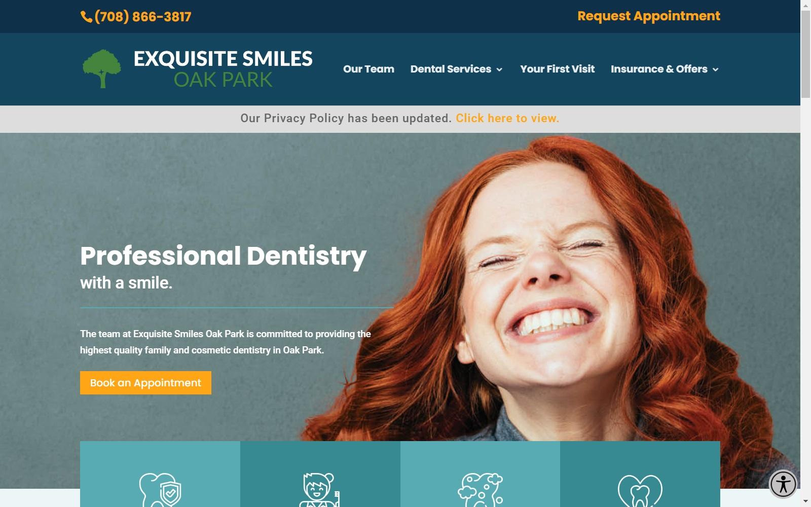 Exquisite Smiles Oak Park screenshot