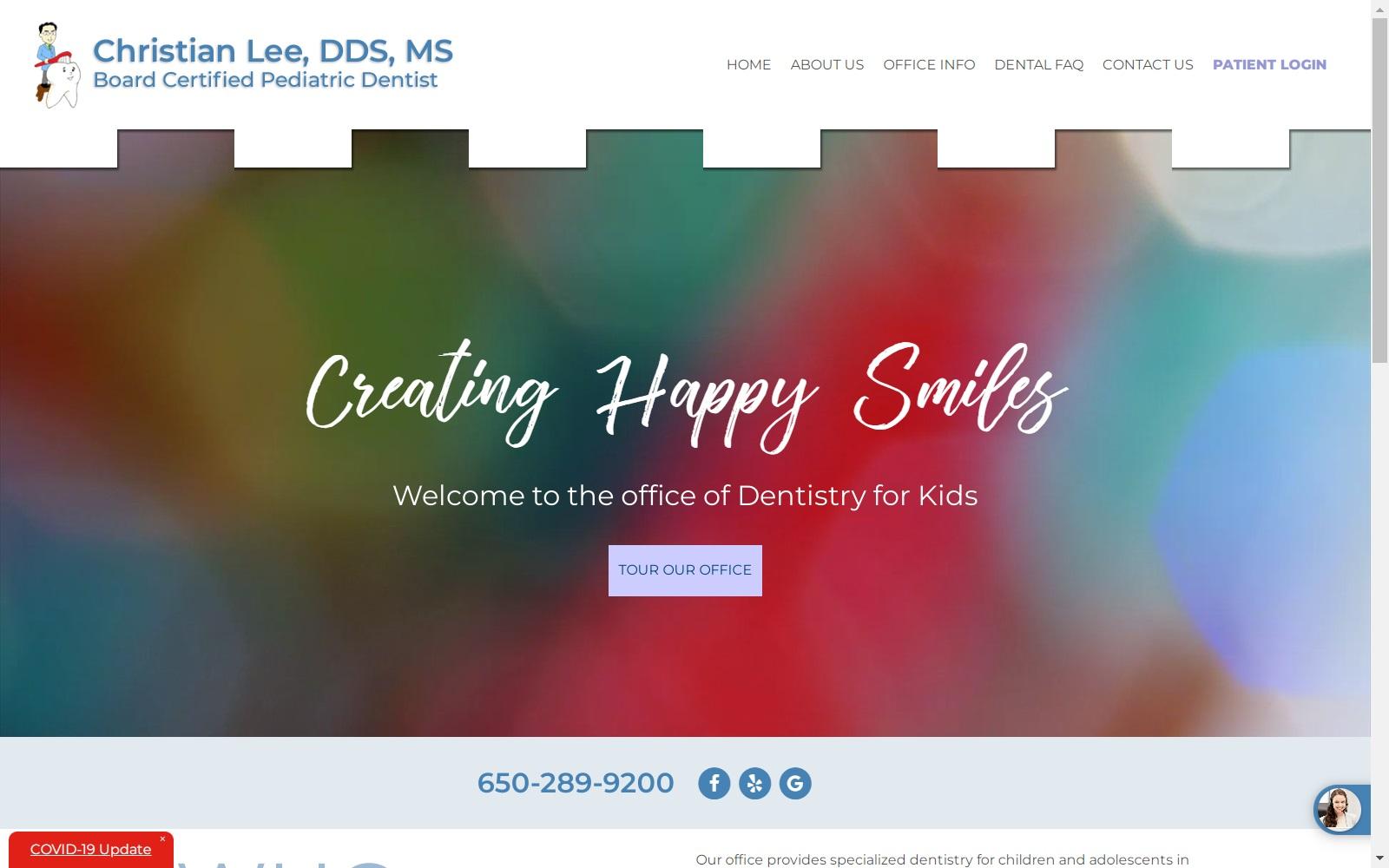 Christian K. Lee DDS MS screenshot