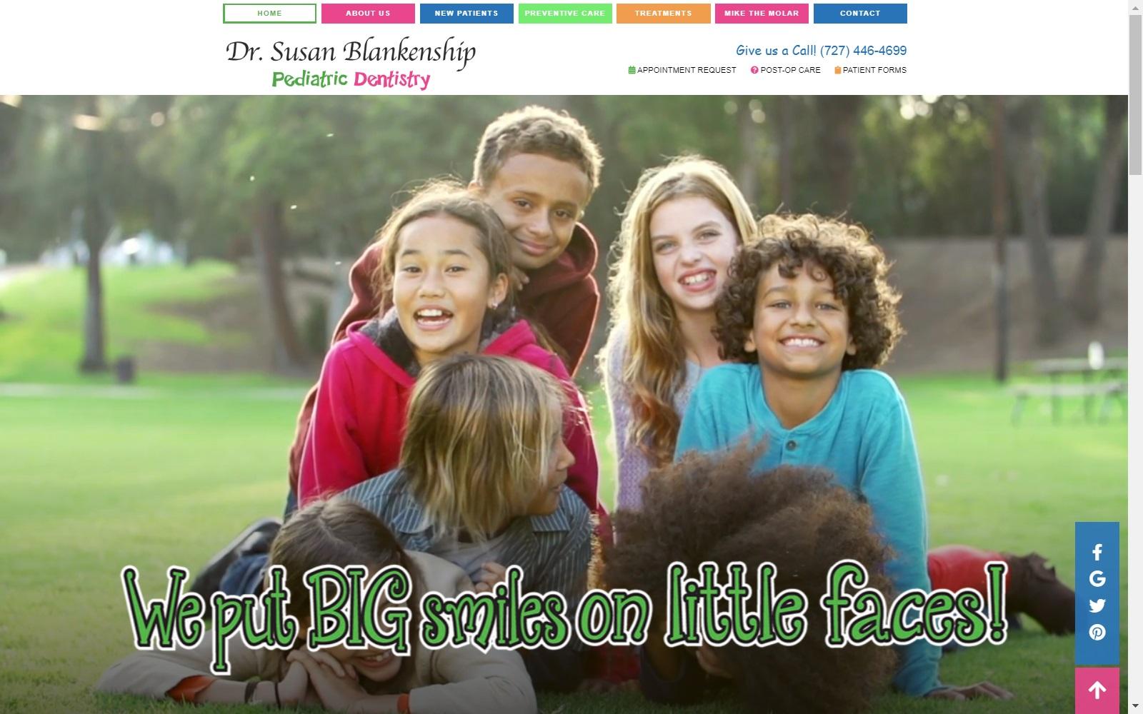 Dr. Susan Blankenship Pediatric Dentistry
