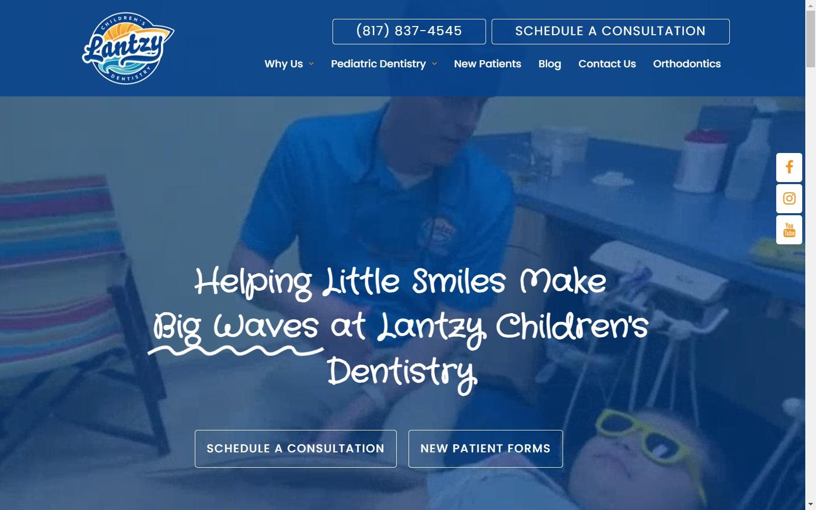 Lantzy Children's Dentistry screenshot