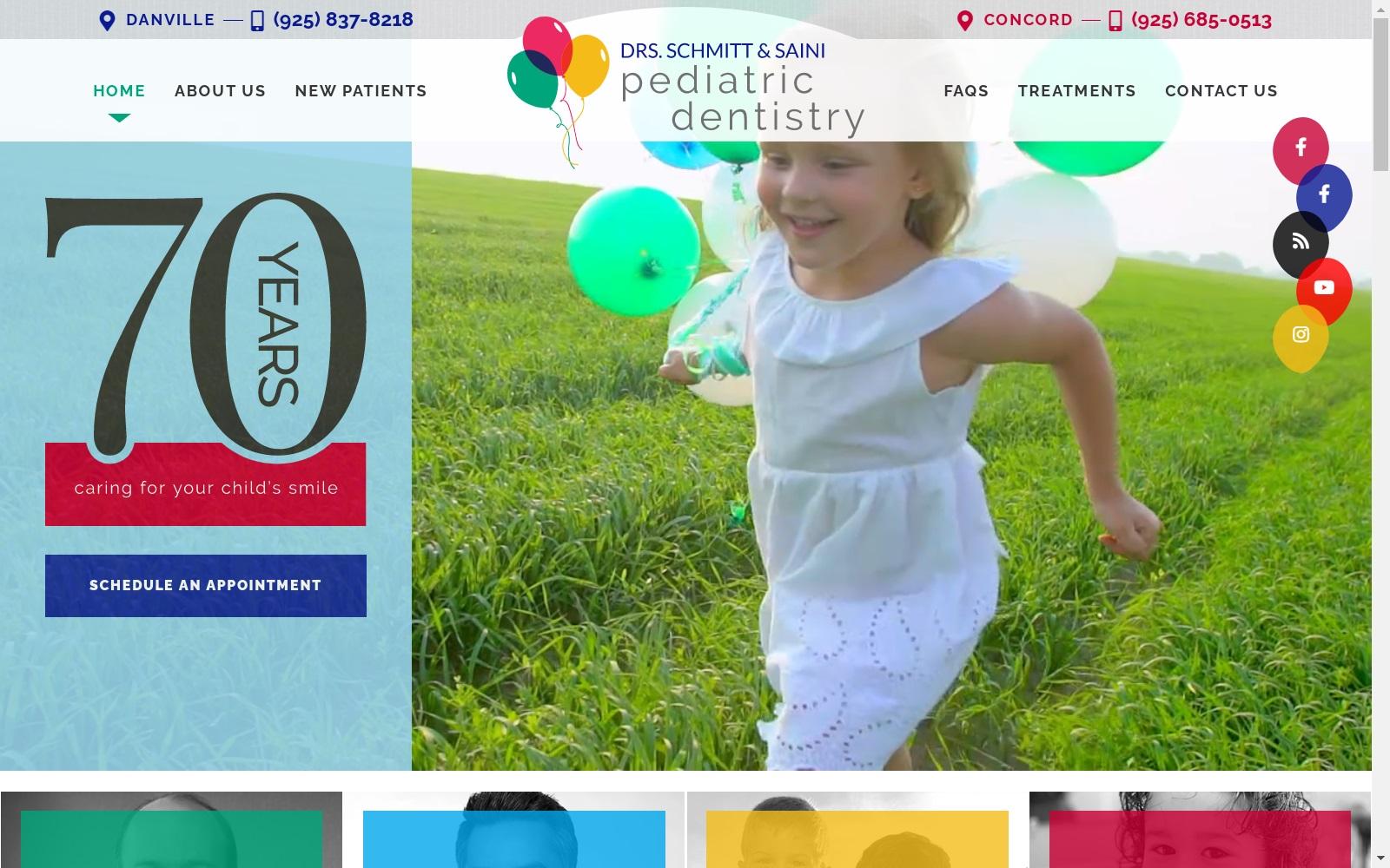 Drs. Schmitt & Saini Pediatric Dentistry