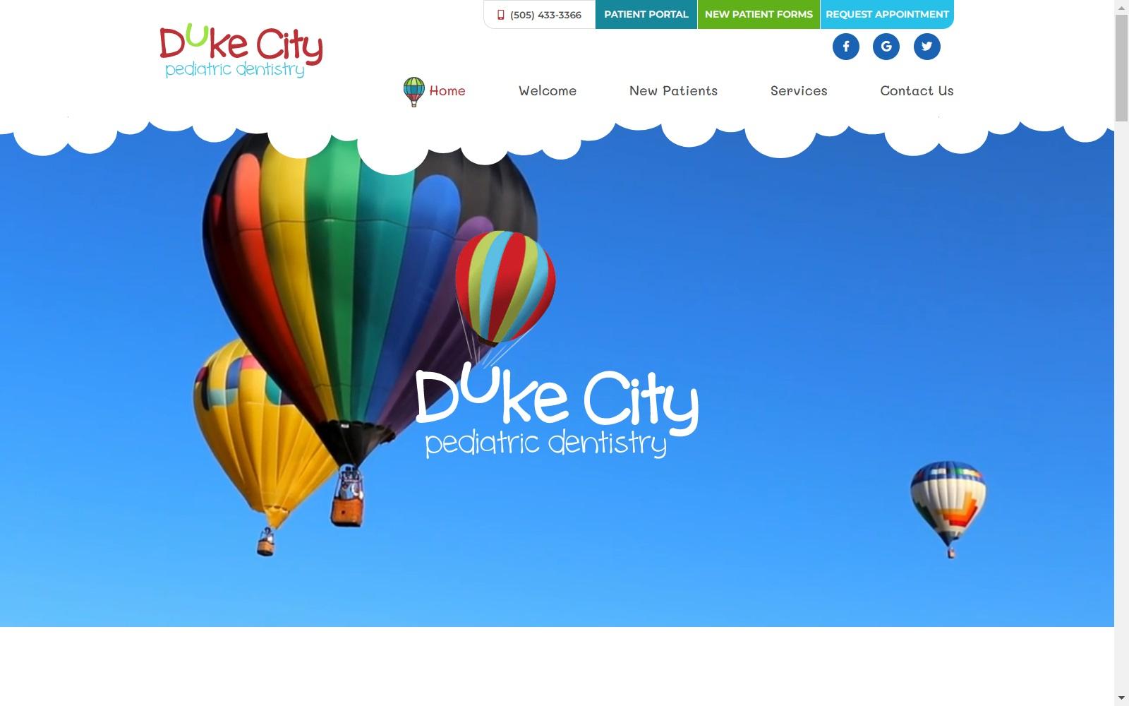 Duke City Pediatric Dentistry screenshot